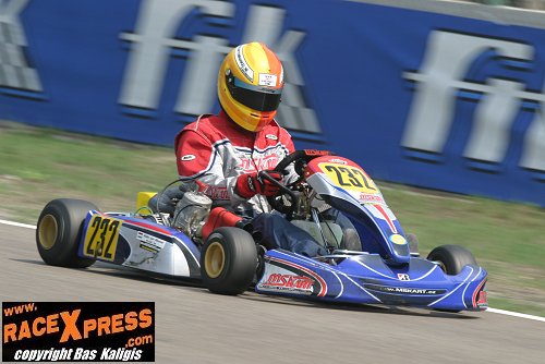 Aleks van Meever op weg naar EK points